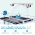 PawHut 63.5"H Large Bird Cage Stand with Feeder,Play Top,House,Perch,Bowl,Wheels image thumbnail 5