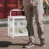 PawHut Bird Travel Carrier Cage, Portable Metal Bird Cage image thumbnail 2