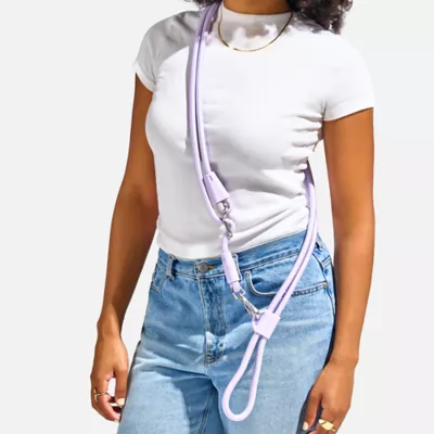 Wild One Hands Free Rope Dog Leash Lilac - Image 4