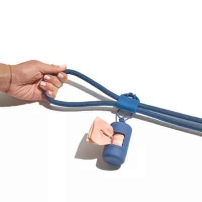Wild One Hands Free Rope Dog Leash Navy - Image 2