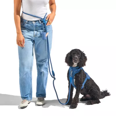 Wild One Hands Free Rope Dog Leash Navy - Image 3