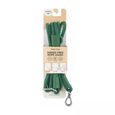 Wild One Hands Free Rope Dog Leash Spruce - Image 5