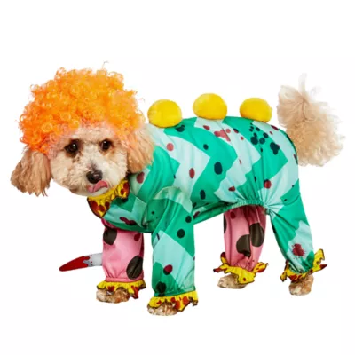 Rubies Pet Shop Killer Clown Pet Costume for Dogs - Image 1