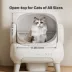 Neakasa M1 Lite Plus Open-Top Self-Cleaning Litter Box W/ Smart App Monitering & Multi-Sensor Safety image thumbnail 3