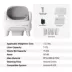 Neakasa M1 Lite Plus Open-Top Self-Cleaning Litter Box W/ Smart App Monitering & Multi-Sensor Safety image thumbnail 10