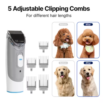 Neakasa P2 Pro 5-In-1 Pet Grooming Vacuum Kit, Inludes Vacuum, Brush, Electric Clipper & More - Image 5