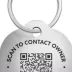 Life360 Smart QR Code Pet ID Tag For Dogs & Cats, App Compatible, Includes Keyring- 1 Pack image thumbnail 1