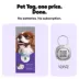 Life360 Smart QR Code Pet ID Tag For Dogs & Cats, App Compatible, Includes Keyring- 1 Pack image thumbnail 4