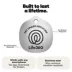 Life360 Smart QR Code Pet ID Tag For Dogs & Cats, App Compatible, Includes Keyring- 1 Pack image thumbnail 6