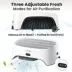 Neakasa AirStep Cat Litter Box Step W/ Built-In Air Purifier For Odor & Litter Dust Control image thumbnail 3