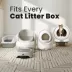 Neakasa AirStep Cat Litter Box Step W/ Built-In Air Purifier For Odor & Litter Dust Control image thumbnail 6