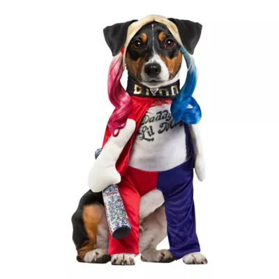 Rubies Pet Shop DC Comics Harley Quinn Walking Pet Costume for Dogs - Image 1
