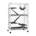 PawHut 5-Tier Rolling Small Animal Cage for Guinea Pig, Ferret, Mink, Chinchilla image thumbnail 1