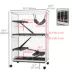 PawHut 5-Tier Rolling Small Animal Cage for Guinea Pig, Ferret, Mink, Chinchilla image thumbnail 3