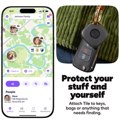 Life360 Tile Bluetooth Tracker W/ Life360 App Compatibility - Image 2