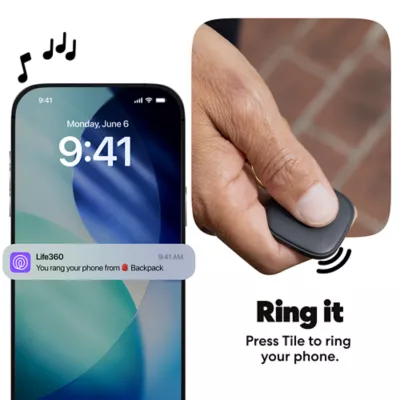 Life360 Tile Bluetooth Tracker W/ Life360 App Compatibility - Image 4