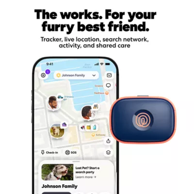 Life360 Pet GPS Tracker for Pets W/ Live Location Tracking & Customizable Virtual Fence Boundaries - Image 2