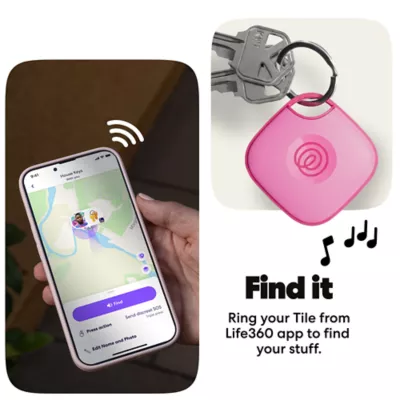 Life360 Tile Bluetooth Tracker W/ Life360 App Compatibility - Image 3