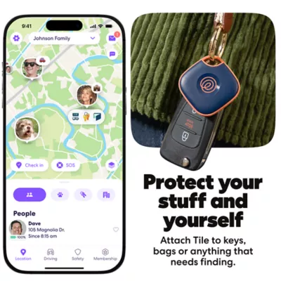Life360 Tile Bluetooth Tracker W/ Life360 App Compatibility - Image 2