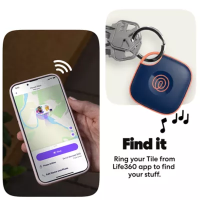 Life360 Tile Bluetooth Tracker W/ Life360 App Compatibility - Image 3