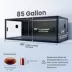 PHAILOZOO 85 Gallon Reptile Terrarium 48 in x 24 in x 18 in Stackable Enclosure - Ultimate Black image thumbnail 2