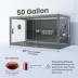 PHAILOZOO 50 Gallon Reptile Terrarium 36 in x 18 in x 18 in Stackable Enclosure - Ultimate Black image thumbnail 2