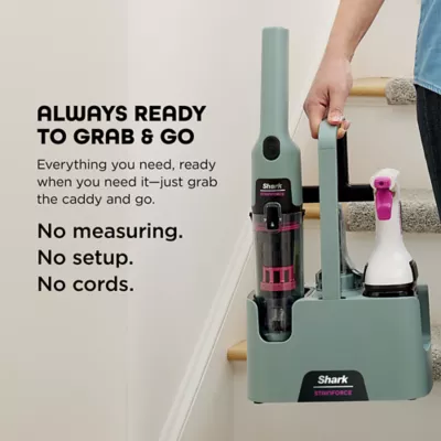 Shark StainForce Portable Spot & Stain Cleaner W/ Ultra-Power Suction & Dual Activated Solution - Image 4