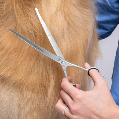 Tweezerman Curved Grooming Shears For Trimming Face, Ears & Paws, Perfect for Lg Cats & Dogs - Image 4
