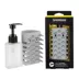 Tweezerman 2-in-1 Shampoo Dispensing Bath Brush W/ Refillable Bottle, Holds Up To 100 mL image thumbnail 1