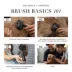 Tweezerman Coated Tip Slicker Brush W/ Stainless Steel Bristles, Ideal For Med to Lg Dogs, Black image thumbnail 8