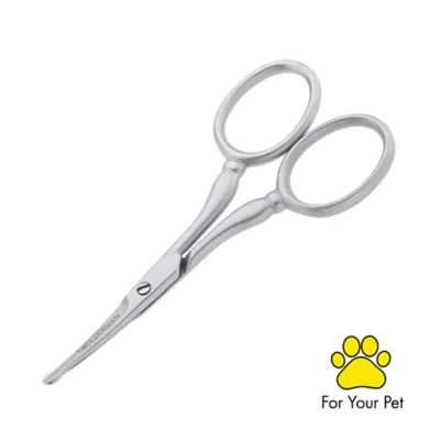Tweezerman Pet Safety Trimming Scissors, Designed For Trimming Eyes, Ears, Nose & Paws - Image 2