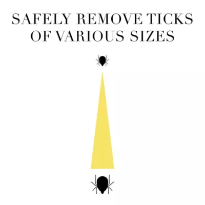 Tweezerman Tick Removal Tweezer For Cats & Dogs W/ Tapered Tweezer Tips For Better Extraction - Image 9