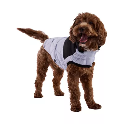 GF PET Elasto-Fit Diamond Quilted Dog Puffer Jacket - Image 1