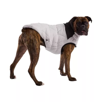 GF PET Elasto-Fit Diamond Quilted Dog Puffer Jacket - Image 1