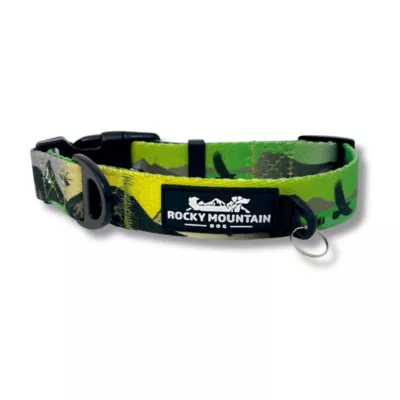 Rocky Mountain Dog - Kootenay Summer Alpine Dog Collar - Green - Image 1