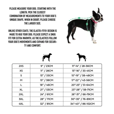 GF PET Elasto-Fit Good Vibes Gradient Dog Hoodie - Image 8