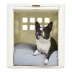 Fable Pets Essential Crate W/ Generous Air Flow, Easy-to-Clean Materials & Durable- White & Tan image thumbnail 2