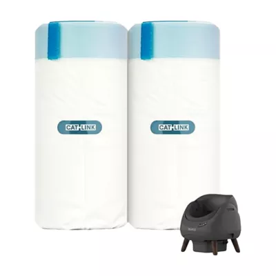 Catlink Trash Bags For Autmoatic Litter Box Scooper Open-X, Made W/ Heavy Duty Material - Image 1