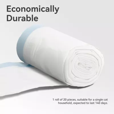 Catlink Trash Bags For Autmoatic Litter Box Scooper Open-X, Made W/ Heavy Duty Material - Image 4