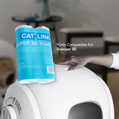 Catlink Trash Bags For the Automatic Litter Box Scooper SE & SE Lite, Made W/ Heavry Duty Material - Image 5
