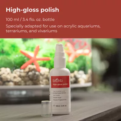 biOrb® High Gloss Polish - Acrylic Aquarium Fish Tank Polish 3.4 fl oz + 1 Microfiber Cloth - Image 4