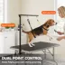 PawHut Dog Grooming Arm with Clamp, Adjustable, Foldable, 2 Loops - Black image thumbnail 4