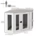 PawHut Corner Dog Crate Furniture with Cushion image thumbnail 3