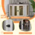 PawHut Corner Dog Crate Furniture with Cushion image thumbnail 6