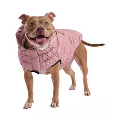 GF PET Elasto-Fit Lunar Glow Sherpa-Lined Dog Parka - Image 1