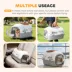 PawHut Hard-Sided Travel Pet Carrier, Plastic Dog and Cat Carrier for Small Dogs & Cats under 9lbs image thumbnail 4