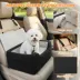 PawHut Dog Car Seat, Dog Booster Seat, Washable with Adjustable Safety Leash, Dogs under 10kg image thumbnail 4