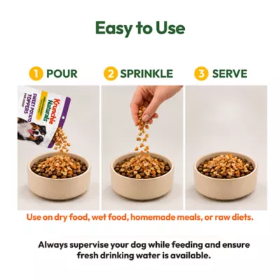 Krunchie Naturals Vegetable Dog Food Topper 3pk - Image 7