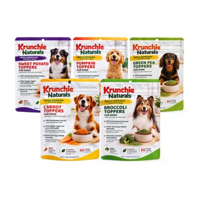 Krunchie Naturals Vegetable Dog Food Topper Variety 5 pk - Image 1