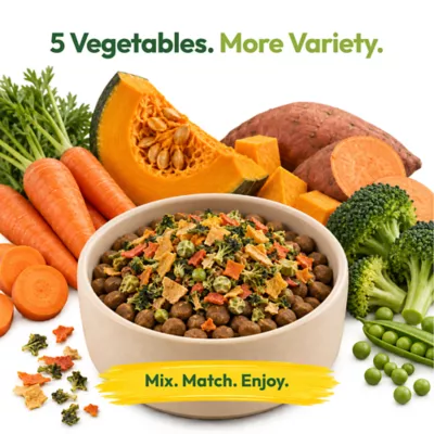 Krunchie Naturals Vegetable Dog Food Topper Variety 5 pk - Image 2